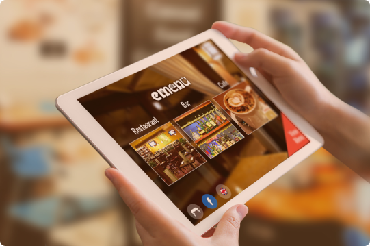 Menu application example